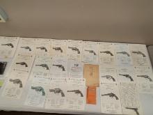 TRAY LOT OF ASSORTED FIREARM MANUALS
