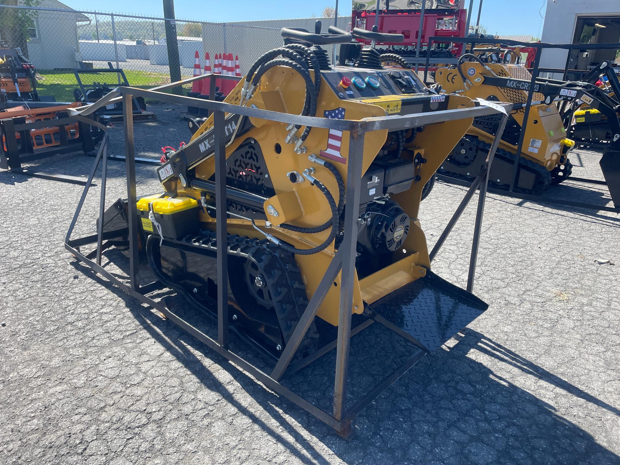 New AGT MX-MRT14 Mini Stand On Skid Loader