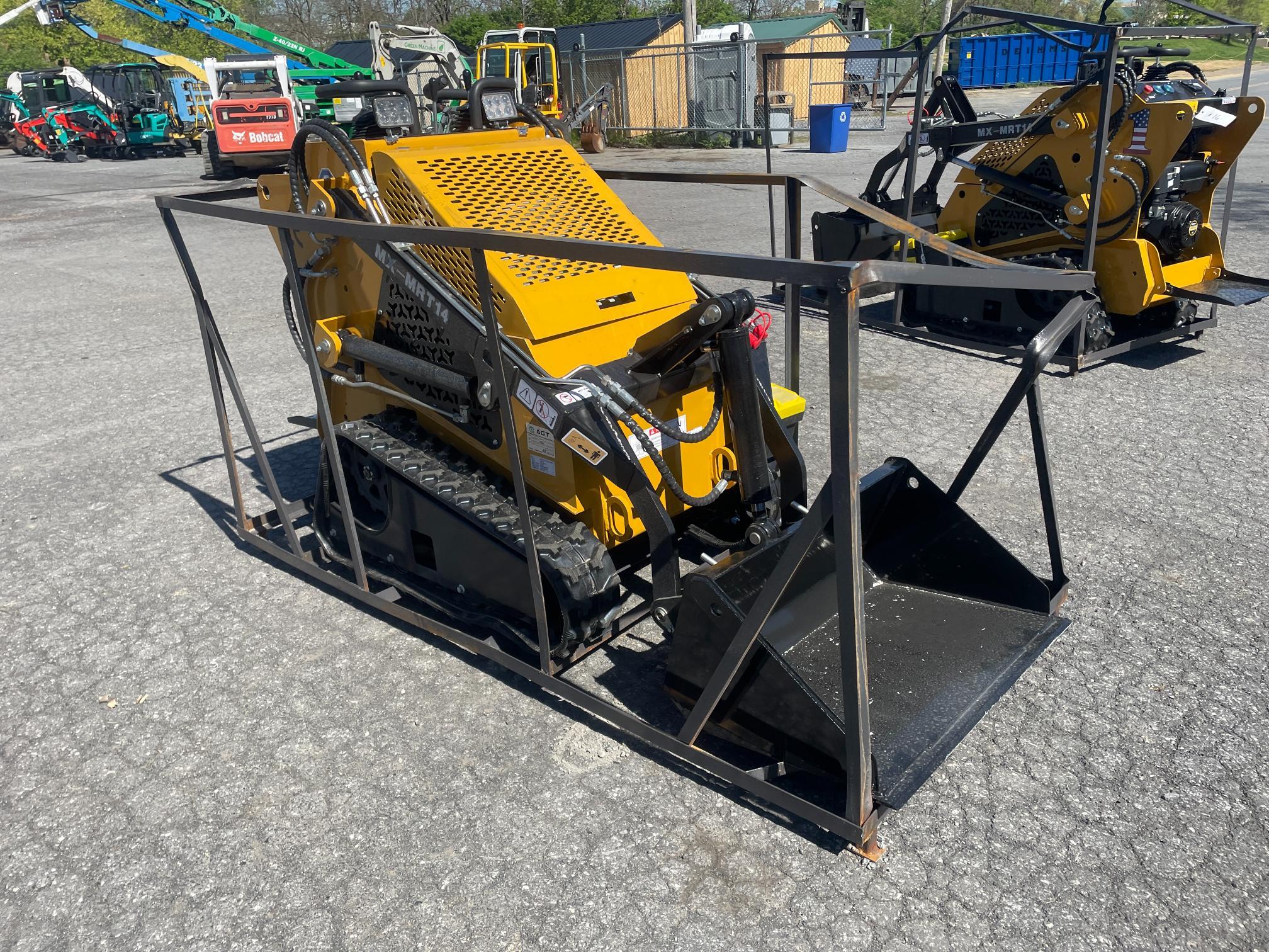 New AGT MX-MRT14 Mini Stand On Skid Loader