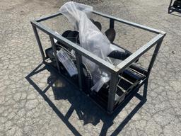 New Mower King Quick Attach Auger Drive W/ Bits