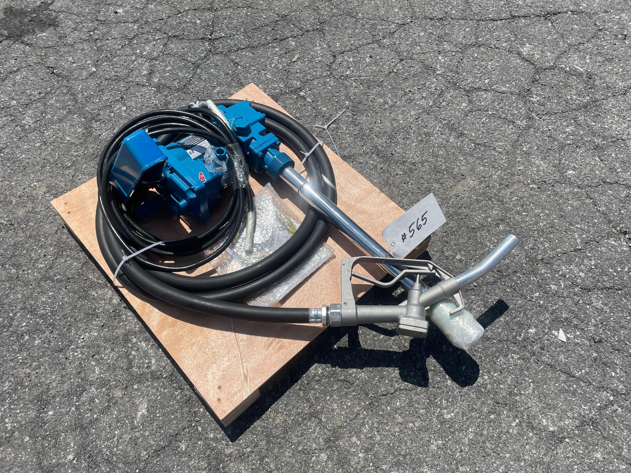 New 12 Volt 20 GPM Gas Transfer Pump