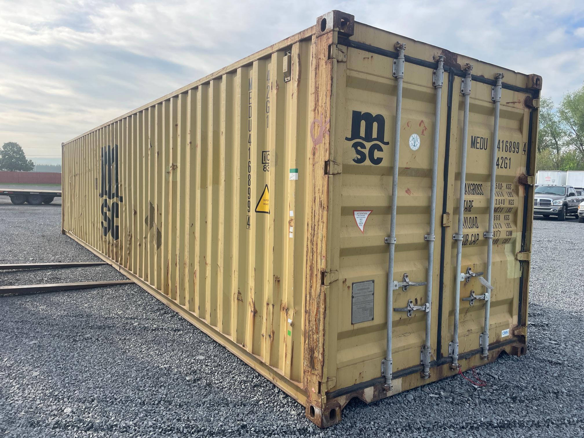 Used 40' Shipping/Storage Container