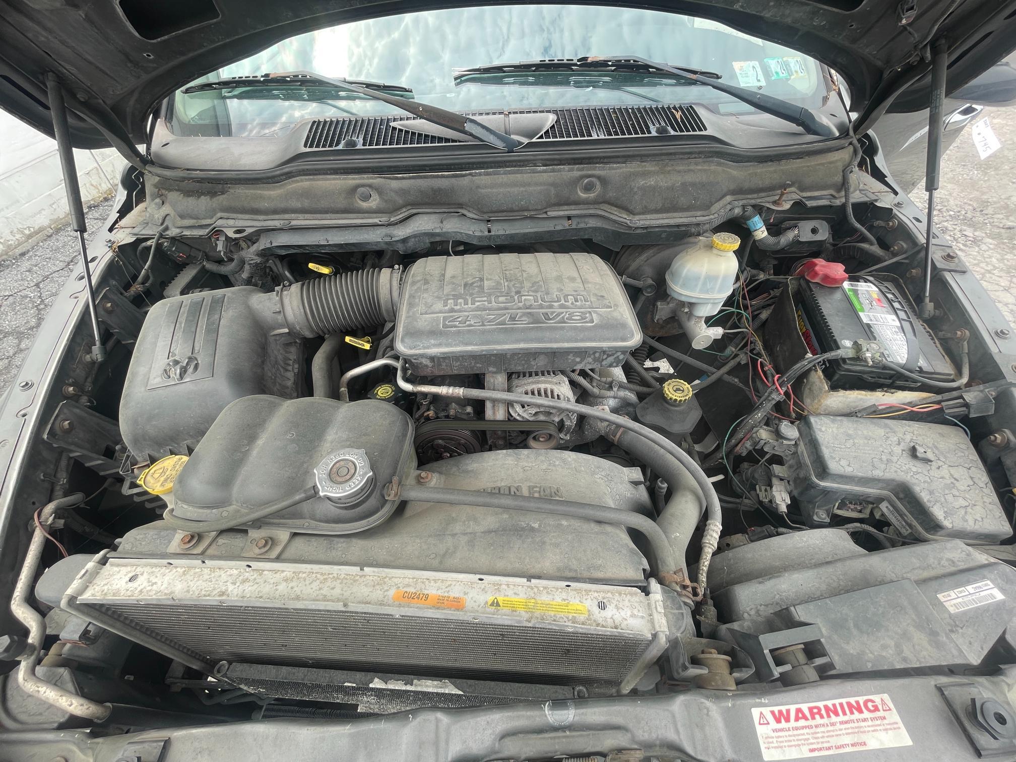 2002 Dodge Ram 1500 4X4 Pick Up Truck