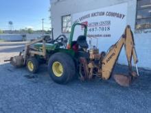 John Deere 750 4X4 Tractor Loader Backhoe