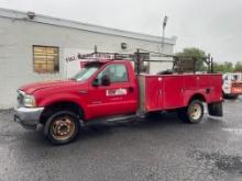 2003 Ford F-550 XLT Super Duty Utility Truck