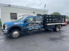 2022 Ford F550 XL Diesel 4X4 Truck W/ Flatbed