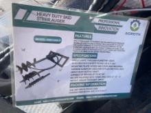 New Mower King Quick Attach Auger Drive W/ Bits