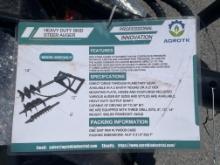 New Mower King Quick Attach Auger Drive W/ Bits