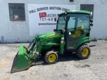 2018 John Deere 1025R 4X4 Hydro Tractor W/ Loader