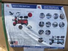 New IR IRGC40 Mini Riding Golf Cart