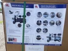 New IR IRGC40 Mini Riding Golf Cart