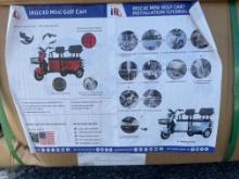 New IR IRGC40 Mini Riding Golf Cart