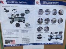 New IR IRGC40 Mini Riding Golf Cart