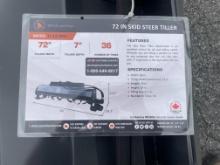 New Wolverine 72" Quick Attach Roto Tiller