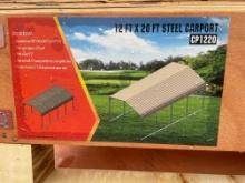 New 12X20' Steel CarPort