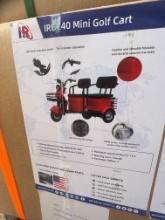 New IR IRGC40 Mini Electric Golf Cart