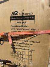 New Skid Lot Of Machpro Heavy Duty Pallet Racking