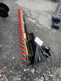 New VICSEC 5' Sickle Bar Excavator Attachment