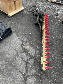 New VICSEC 5' Sickle Bar Excavator Attachment