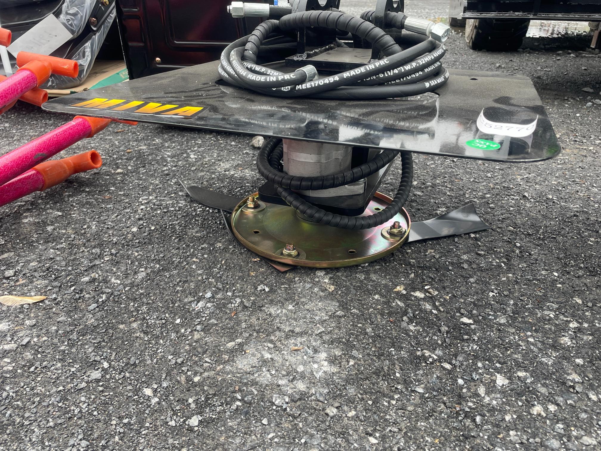 New MIVA Brush Cutter Mini Excavator Attachment