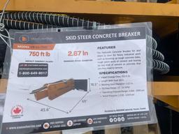 New Wolverine Quick Attach Concrete Breaker