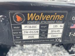 New Wolverine Quick Attach 3 Point Hitch Adaptor