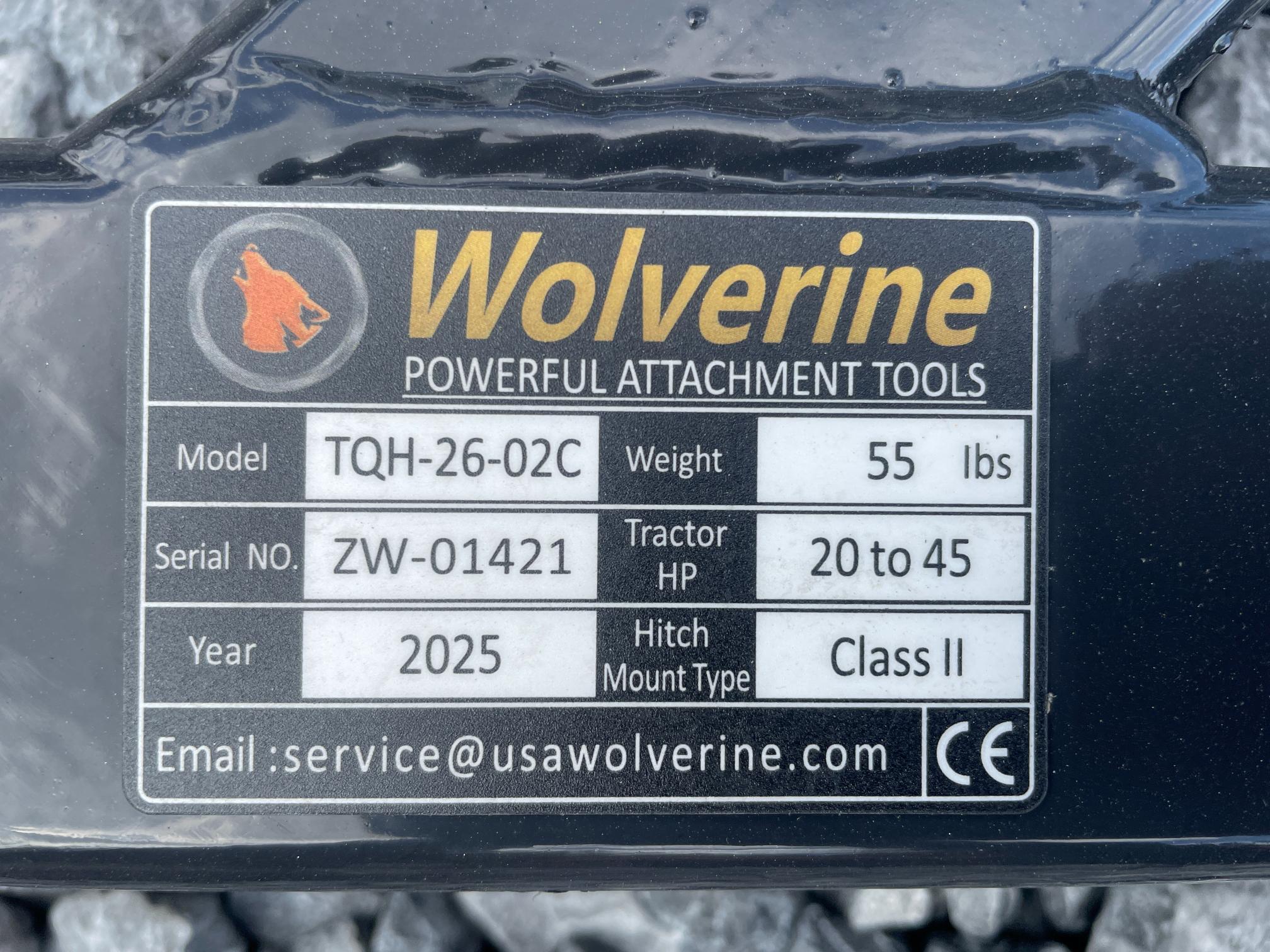 New Wolverine 3 Point Hitch Trailer Mover Attach