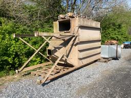 Used Dust Collector Bin W/ Control Panel