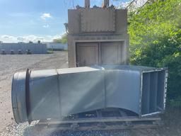 Used Dust Collector Bin W/ Control Panel