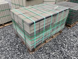 Skid Lot Of New Hanover Pavers Charcoal Blend