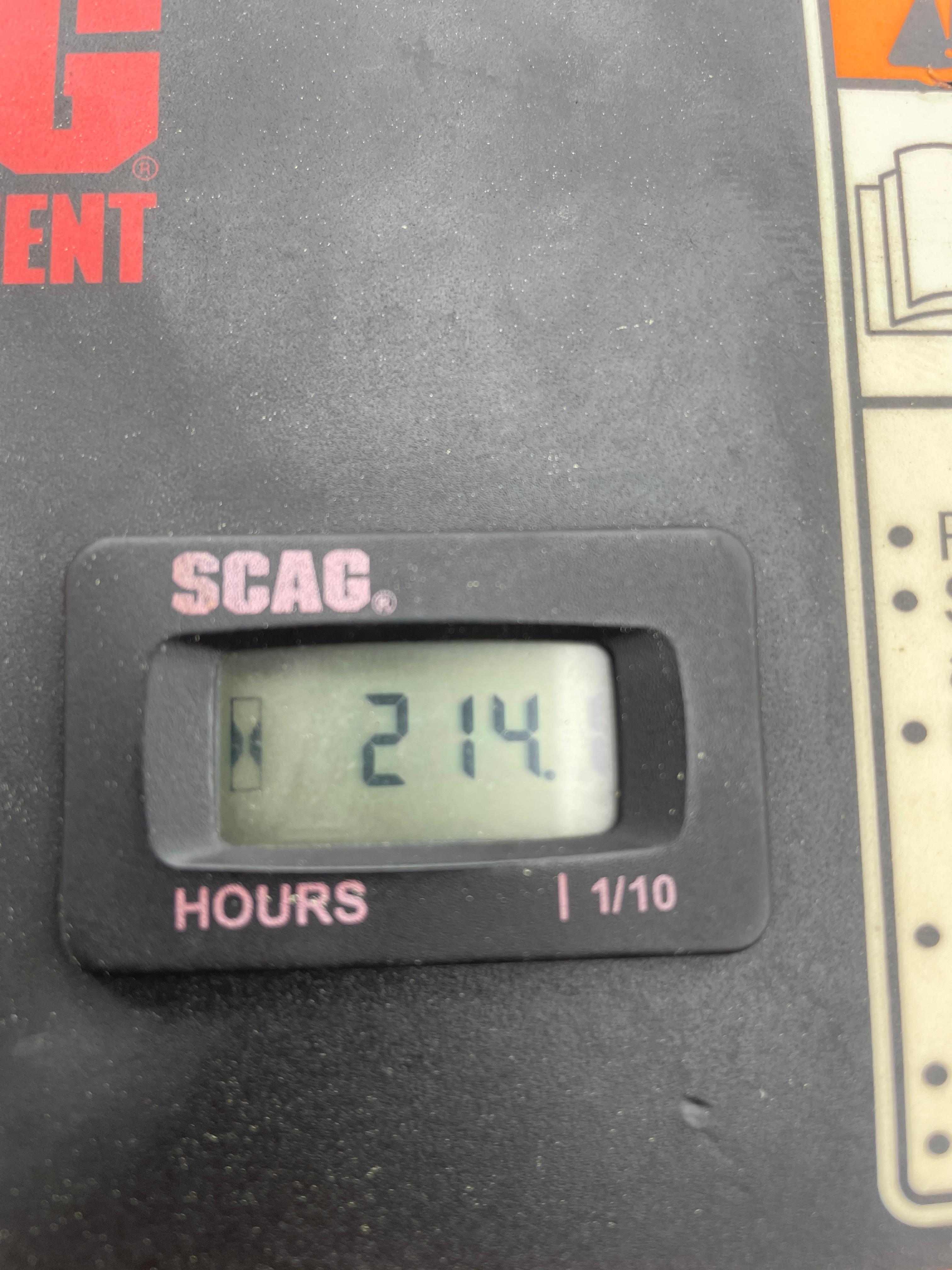Scag Velocity Plus 61" Zero Turn Walk Behind Mower