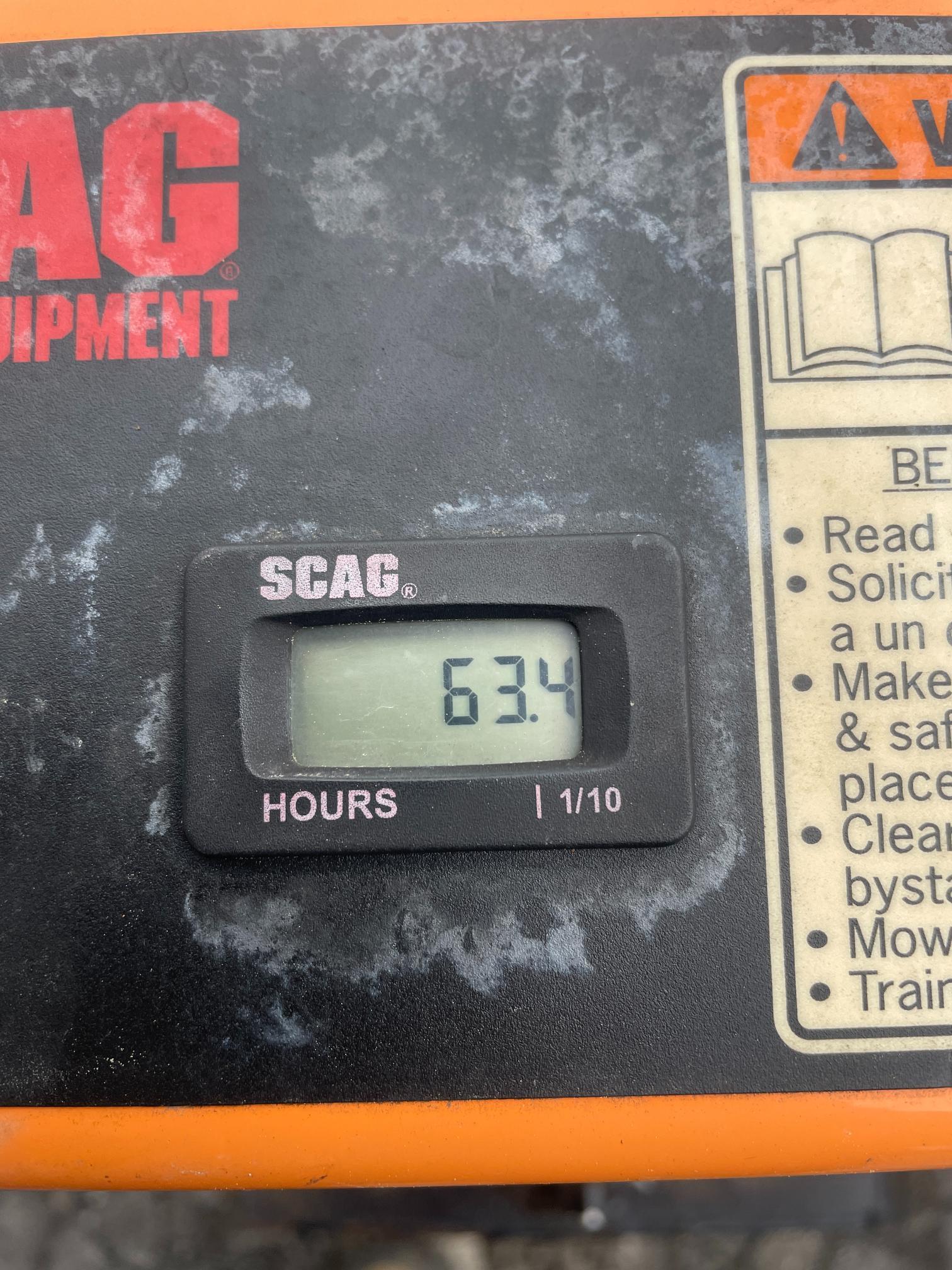 Scag Velocity Plus 61" Zero Turn Walk Behind Mower