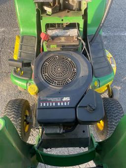 John Deere LT155 38" Hydrostatic Riding Mower