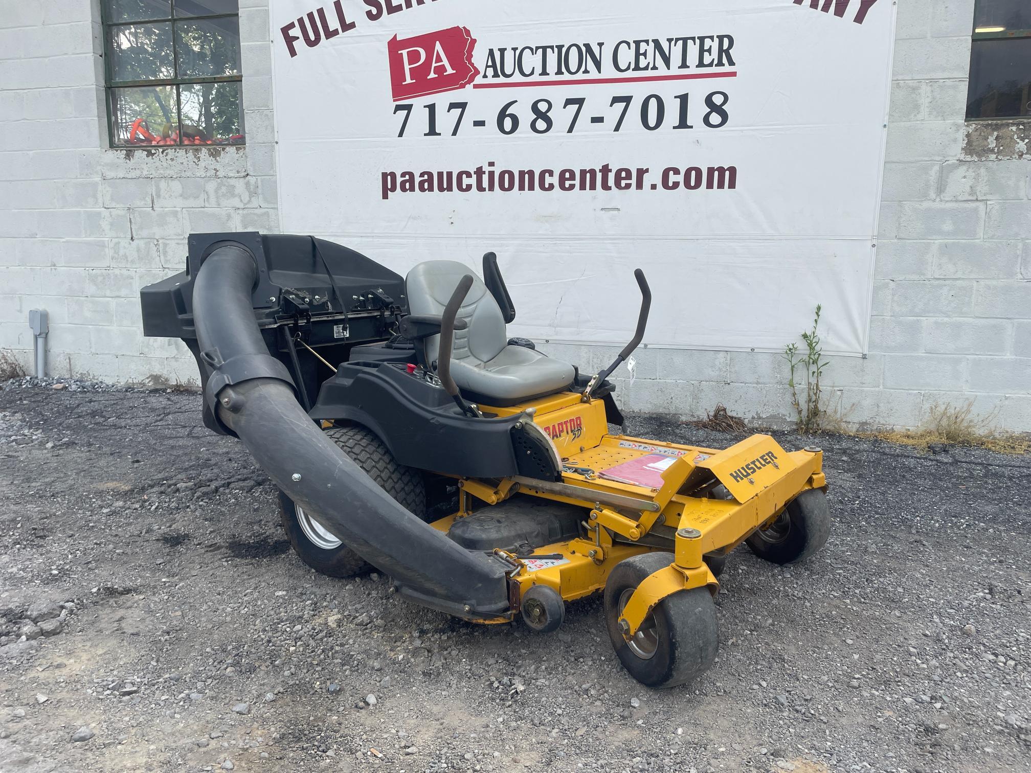 Hustler Raptor SD 54" Zero Turn Riding Mower