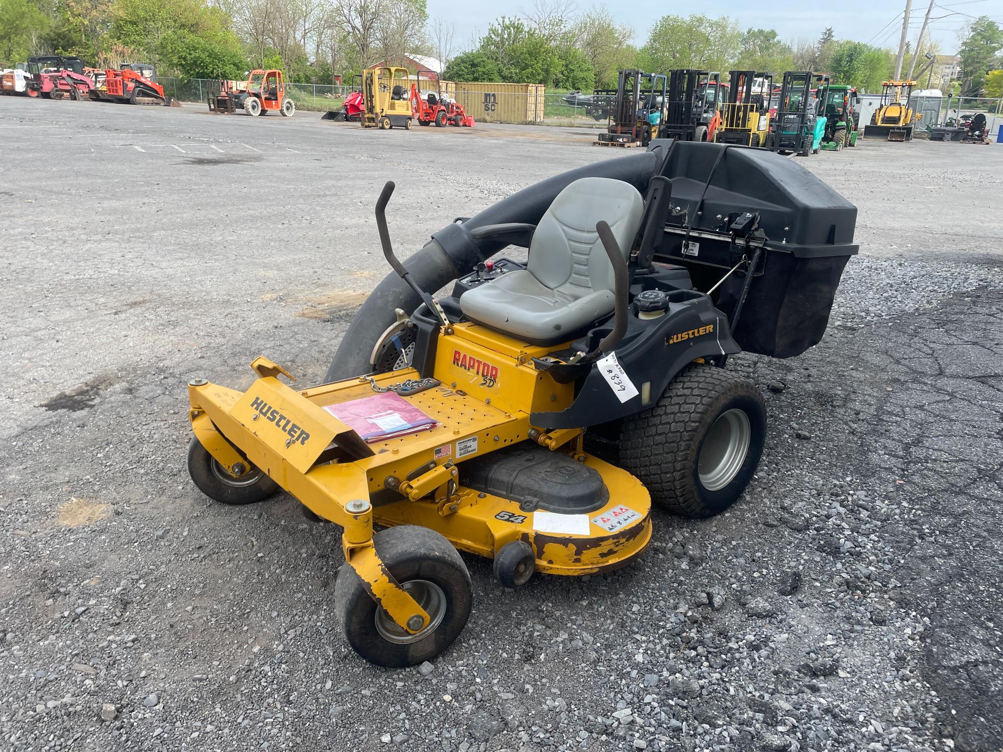 Hustler Raptor SD 54" Zero Turn Riding Mower