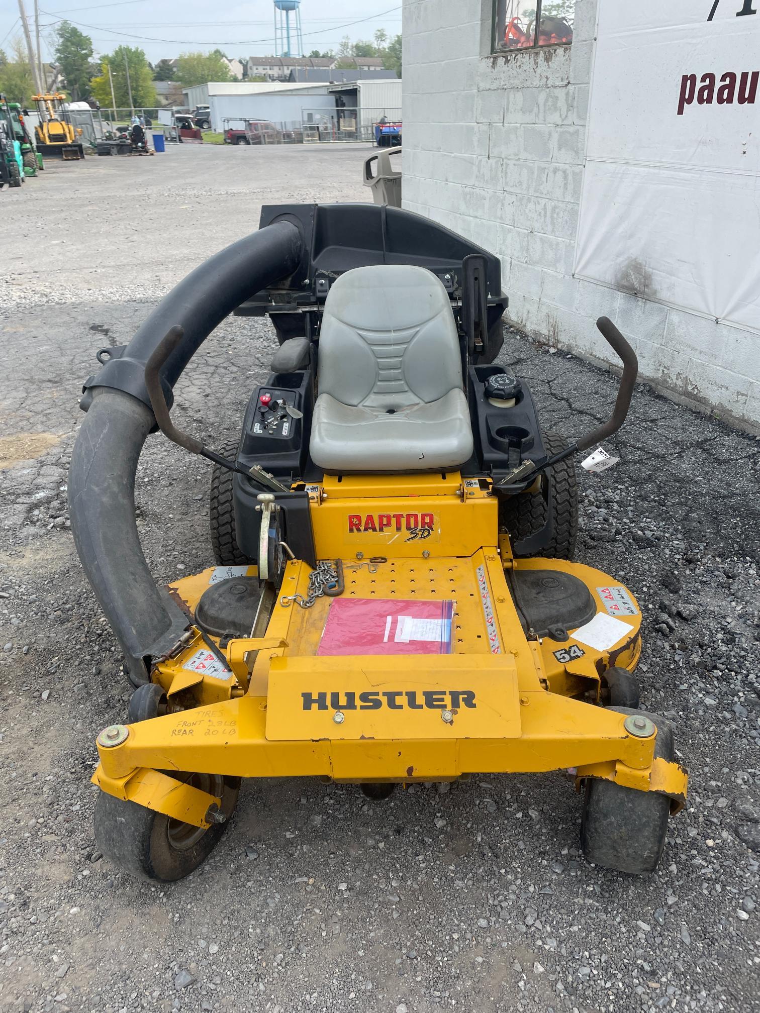 Hustler Raptor SD 54" Zero Turn Riding Mower