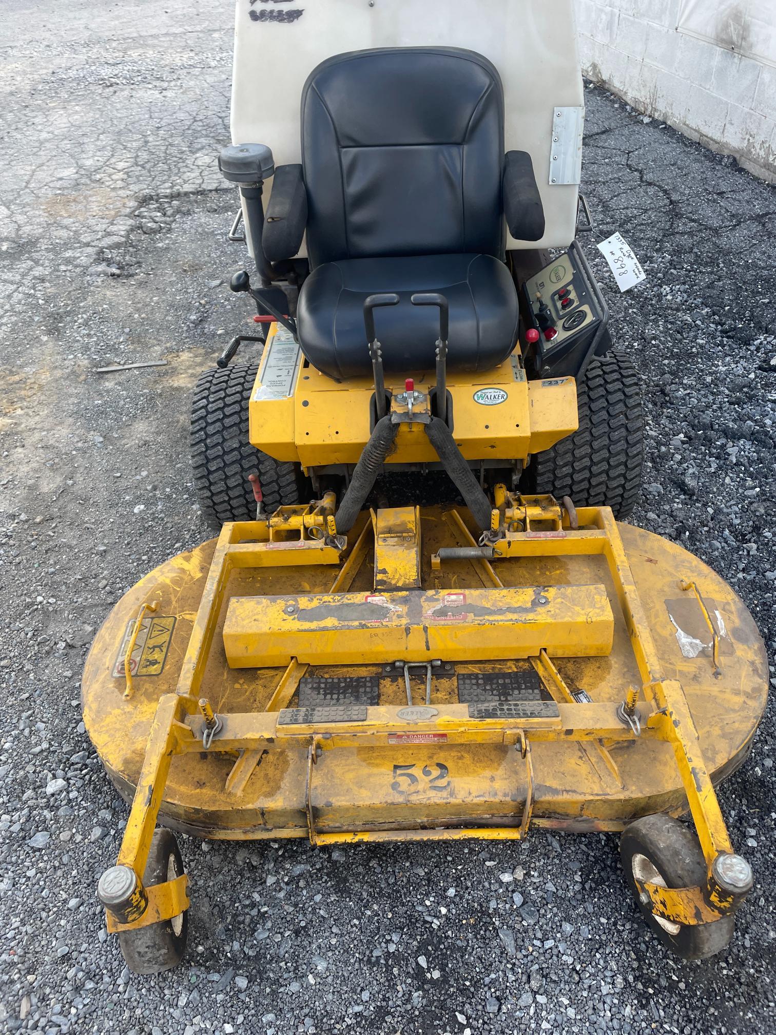 Walker 52" Zero Turn Riding Mower