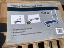 (4X) New Folding Warehouse Hand Truck