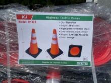 (60) New Allmetal 28" Traffic Cones