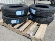New Montreal Set Of (4) ST225/75R15 Radial Tires