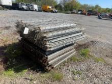 Skid Lot Of Pallet Racking Metal Shelving