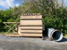 Used Dust Collector Bin W/ Control Panel