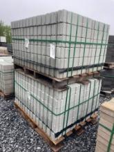 (2) Skid Lot Of New Hanover Pavers Light Gray