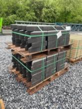 (2) Skid Lot Of New Hanover Pavers Charcoal