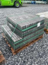 Skid Lot Of New Hanover Pavers Charcoal
