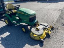 John Deere LT160 42" Hydrostatic Riding Mower