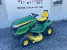 John Deere X350 42" Hydrostatic Riding Mower