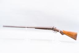 (CR) Belgian W.H. Hamilton SXS Hammer 12 Gauge