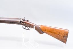 (CR) Belgian W.H. Hamilton SXS Hammer 12 Gauge