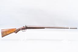 (CR) Belgian W.H. Hamilton SXS Hammer 12 Gauge